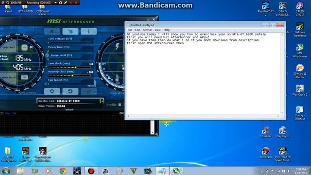 Overclocking Nvidia GT 630M guide смотреть онлайн