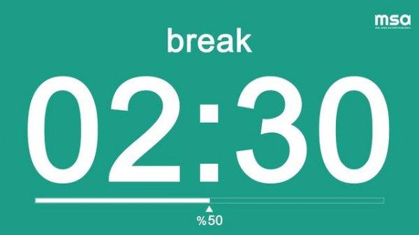 Pomodoro Technique | 2 x 25 min | 25 min Study & 5 min Break | Study Timer | No Music