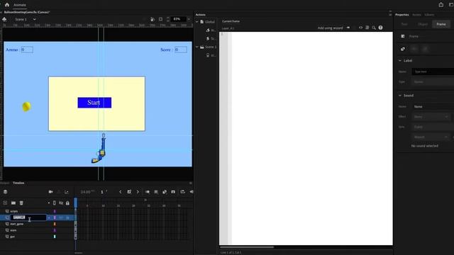 HTML5 Game Part 4 Start Replay Game Options смотреть онлайн