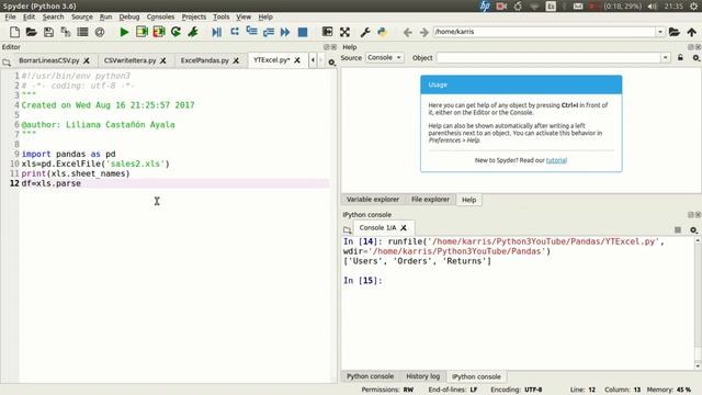 Leer un archivo xls| Pandas | Python | ¡Muy Básico! смотреть онлайн