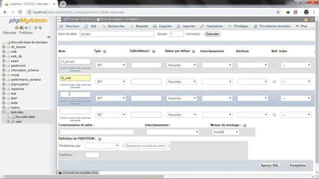 Comment créer une clé étrangère dans phpmyadmin. смотреть онлайн