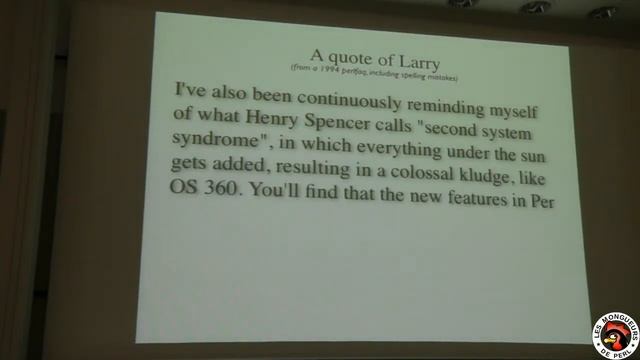 [FPW2013] Is Perl6 "Perl"? (prés. éclair) смотреть онлайн