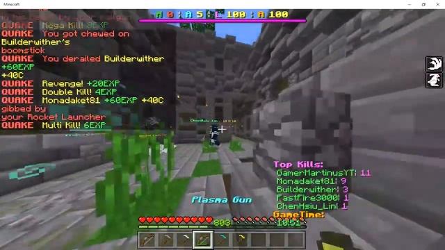 1000 Wins In Quake Craft! ~ Minecraft Pocket Edition [Windows 10] BrokenLens (IP and PORT in Desc!) смотреть онлайн