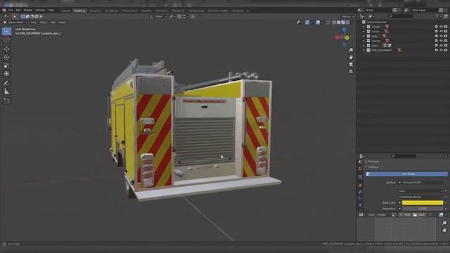 Chevrolet Silverado 3500 2021 FIRETRUCK lowpoly model смотреть онлайн