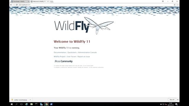 How to Install WildFly on windows смотреть онлайн