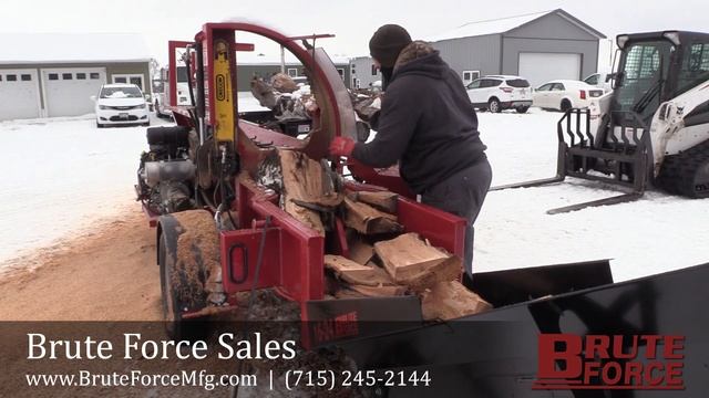 Brute Force 16-24 Firewood Processor with 6-way Splitting Wedge смотреть онлайн