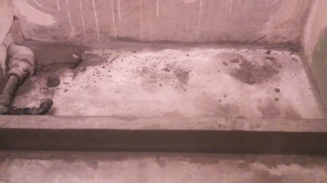 Ремонт. Ванна. Душ, душевая. Плитка. Наливной пол. Теплый пол. Начало. смотреть онлайн