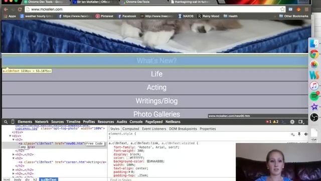Chrome Dev Tools: Elements Tab смотреть онлайн