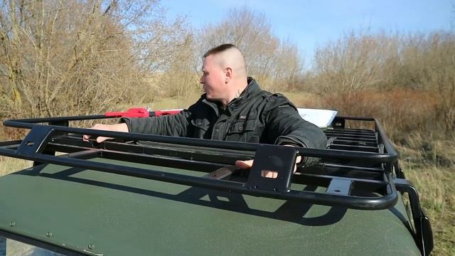 Крутой УАЗ для ОХОТЫ ! Покраска в Line-X, силовой обвес, все блокировки, зубастые колёса... смотреть онлайн