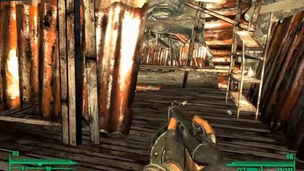 Fallout 3 #049 - Эвергрин-Миллс - супермутант-бегемот