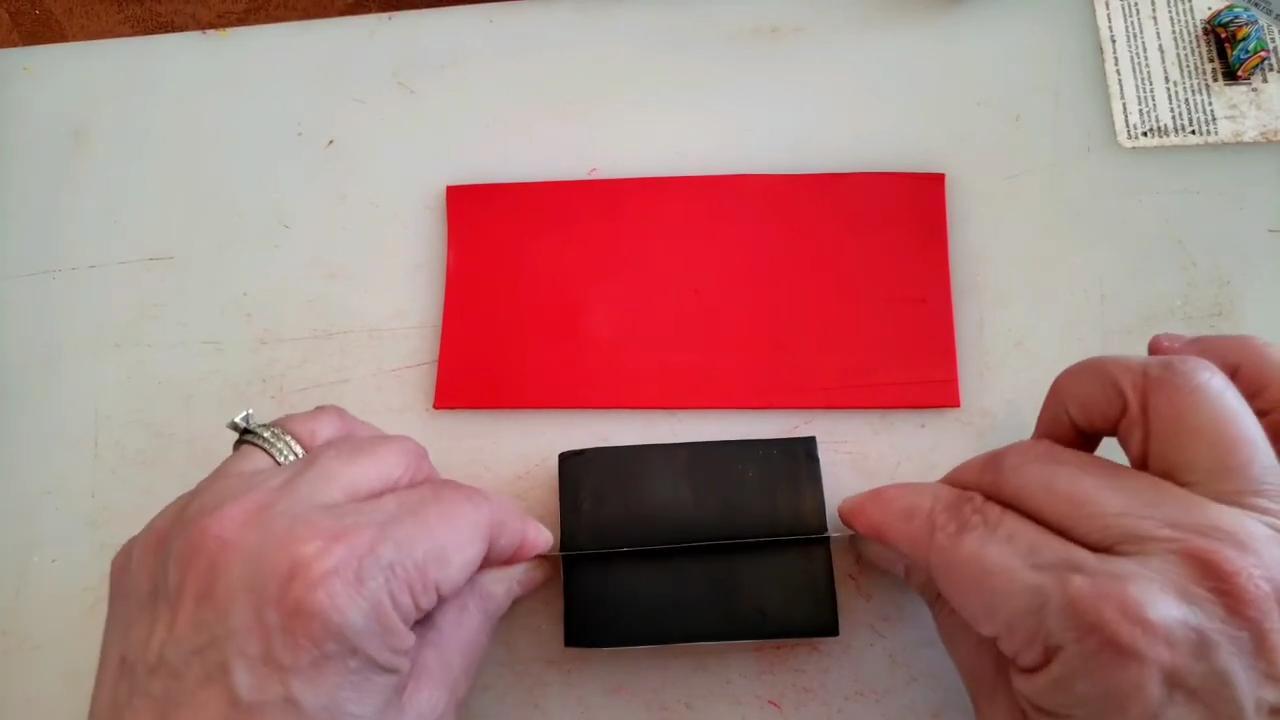 Тростниковый компонент узор из полимерной глины лепка