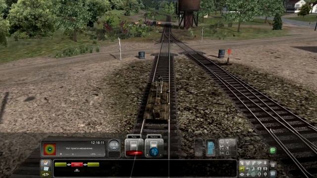 Train Simulator. Косячные маневры на РУЧНОЙ ДРЕЗИНЕ смотреть онлайн