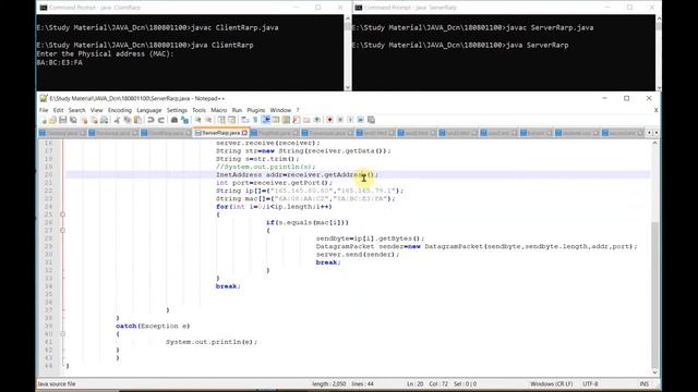 Connection Programs(ARP, RARP, Ping, TRACEROUTE) смотреть онлайн