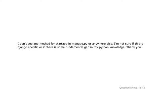 Django : How does manage.py work? смотреть онлайн