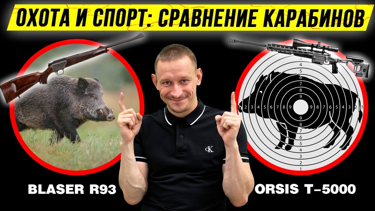 ? ТИР и ? ОХОТА: сравниваем карабины для стрельбы на 100м смотреть онлайн