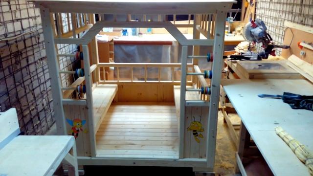 беседка детская сыну в детсад