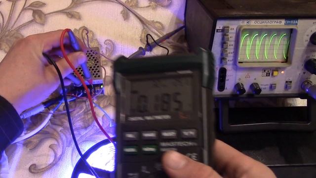 Как проверить блок питания на пульсацию цифровым мультиметром . смотреть онлайн
