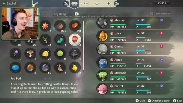 THE GREAT SCORPION HUNT | Pokémon Legends: Arceus Nuzlocke #9 смотреть онлайн