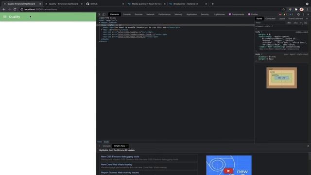 React JS, Material UI & Firebase Dashboard Tutorial #3 - Mobile Responsive Nav смотреть онлайн