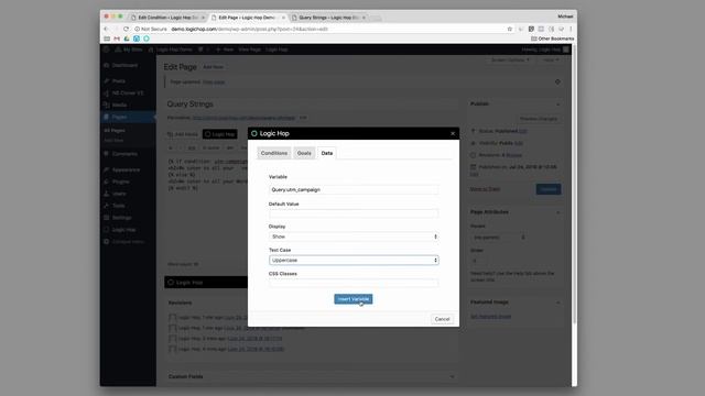 Logic Hop Demo – UTM Codes & Query Strings смотреть онлайн