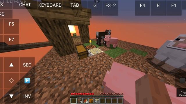 #Lp 1 блок в маинграфт на телефон выживание с друзьями(без монтажа) смотреть онлайн