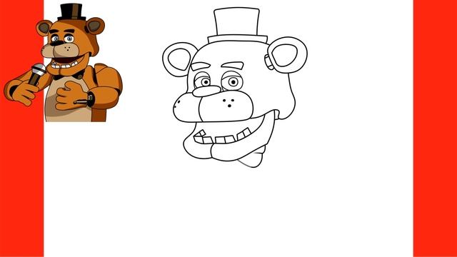 How to Draw Freddy - Five Nights at Freddy's | FNAF смотреть онлайн