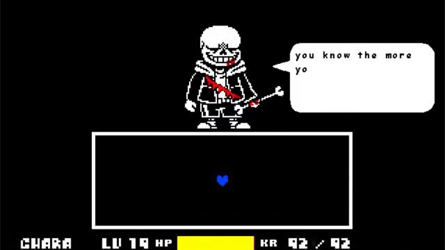 Undertale Last Breath Sans all phases in one try (No Deaths) смотреть онлайн
