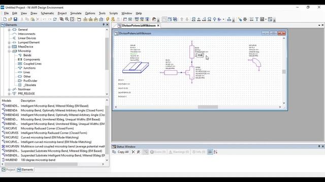 Creacion de un Microstrip Division de Potencia Wilkinson con NI AWR смотреть онлайн