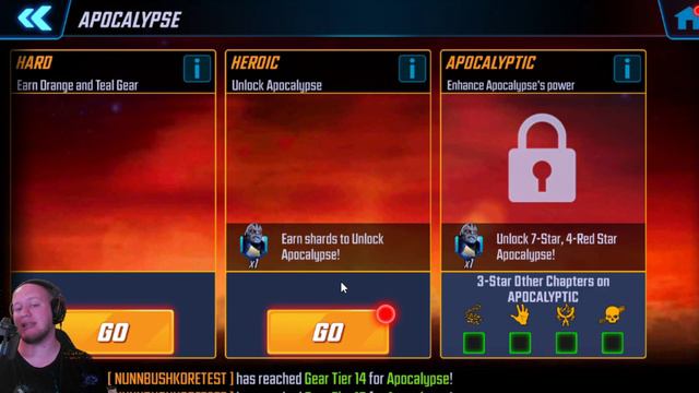 Test Server: Free Blue ISO 4/5! STILL DO APOCALYPSE TEAMS IN ORDER! - Marvel Strike Force смотреть онлайн