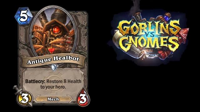 NEW Mech Card - Antique Healbot - Goblins vs Gnomes First Impressions смотреть онлайн
