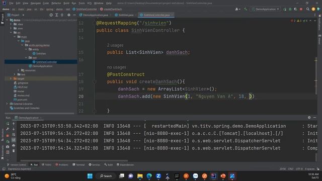 Spring Boot - chuyển đổi giữa JSON và Java POJO смотреть онлайн