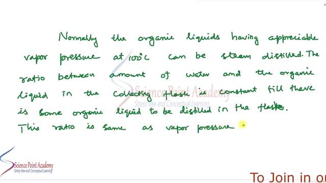 STEAM DISTILLATION | ANALYTICAL CHEMISTRY | B.Sc CHEMISTRY | PART 11 | TAMIL AND ENGLISH смотреть онлайн