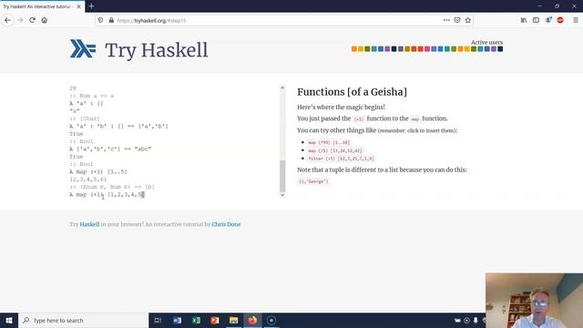 CS103: Haskell online tutorial, Part 1 смотреть онлайн