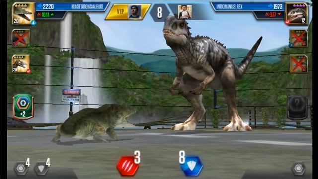 Jurassic World: The Game - Boosted Player Duel Battle 3 - METOPOSAURUS! смотреть онлайн