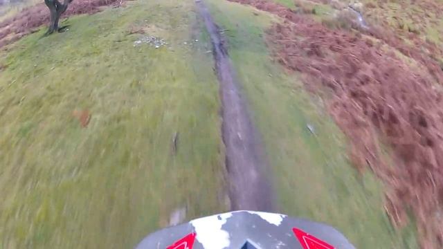 Long Mynd MTB, Minton Batch Downhill Route 7 HD Hero 2 - helmet cam смотреть онлайн