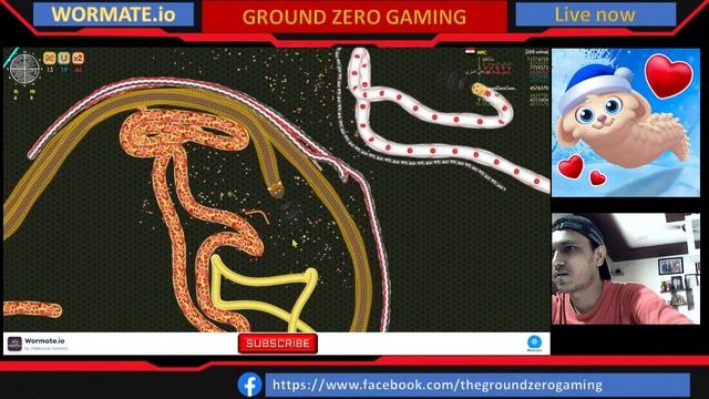 Little Snake vs Big Giant Snake Non-Stop Racing/Fighting - Wormate.io - The Snake Game смотреть онлайн
