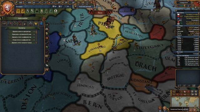 ?? Europa Universalis 4 | Богемия | #10 Император смотреть онлайн