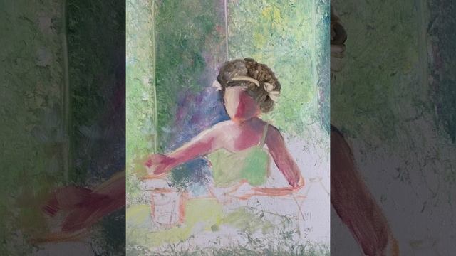Художник Татьяна Устьянцева. Презентация картины "Солнечное утро". смотреть онлайн