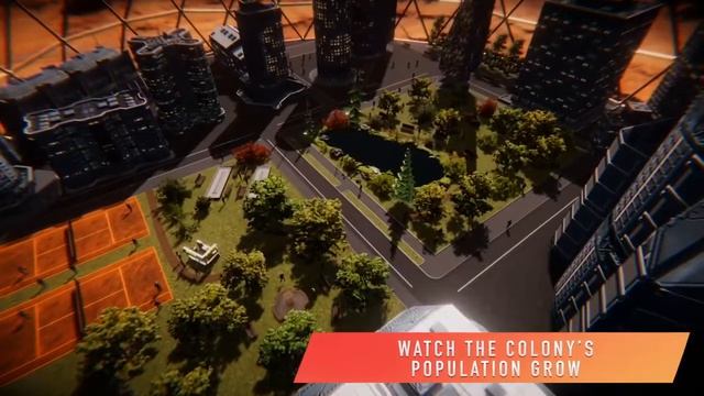 Развивайте город на Марсе в игре Mars Colony Builder! смотреть онлайн