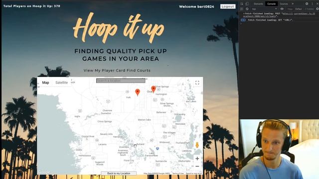 React Application Walkthrough : Hoop it up смотреть онлайн