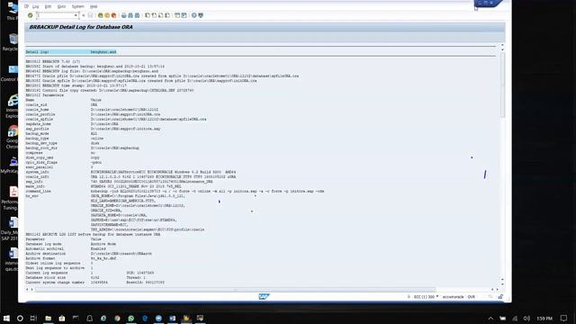 ECC6 0 Oracle12c DB Backup and Restore using BRTOOLS смотреть онлайн