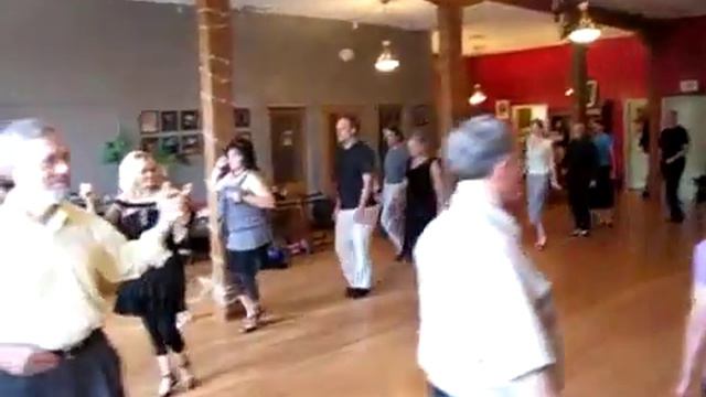 1 Dancing The Argentine Tango Vals lesson Steps Oscar Mandagaran Georgina Vargas2 смотреть онлайн