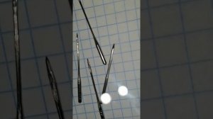 Как отличить машинную иглу для трикотажа