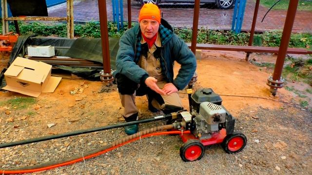 Мой навес из поликарбоната на винтовых сваях. смотреть онлайн