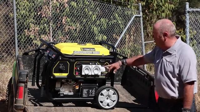 Cromtech 6.5kVA Petrol Generator смотреть онлайн