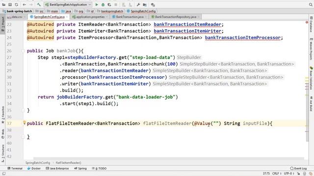 Part 2 Batch Processing avec Spring Batch смотреть онлайн