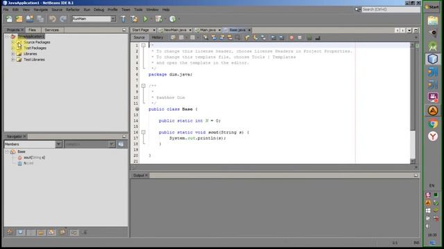 Java - NetBeans 01 смотреть онлайн