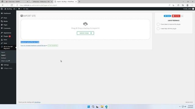 All in One WP Migration Unlimited Export and Import Free Plugin for WordPress Backup & Migration ?️ смотреть онлайн