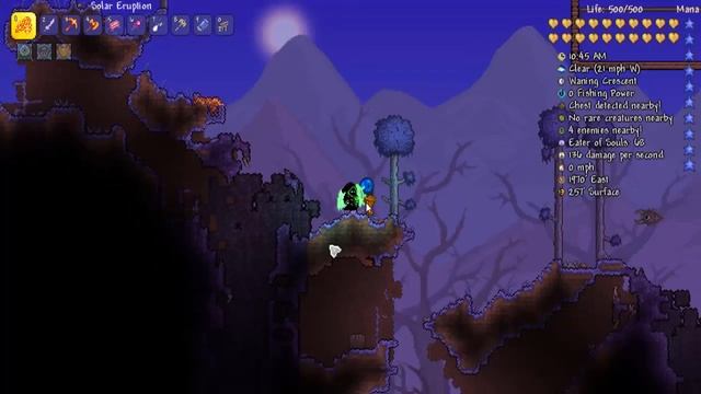 Terraria | How to summon the Eater of Worlds смотреть онлайн