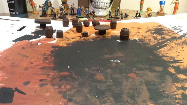 Crafting Wooden Accessories - Part 2 - D&D, Pathfinder, RPG Terrain (Tables, Barrels, Crates) смотреть онлайн
